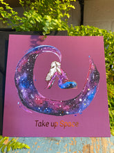 Load image into Gallery viewer, Square Foiled Greeting Card - Take up Space