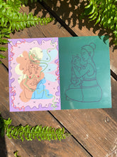 Load image into Gallery viewer, A6 POSTCARDS - Body Normative, Fun, Relatable, Positive, Trippy, Cat Postcards | Postcard Set | Notecards