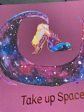 Load image into Gallery viewer, Square Foiled Greeting Card - Take up Space