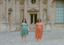 Load image into Gallery viewer, The 'Bad b*tch o'clock' dress - Retro orange midi daisy dress - Made to measure!