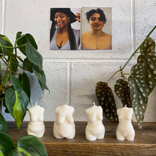 Load image into Gallery viewer, Set of 4 Mini&#39;s - Body Normative Candles - Cream
