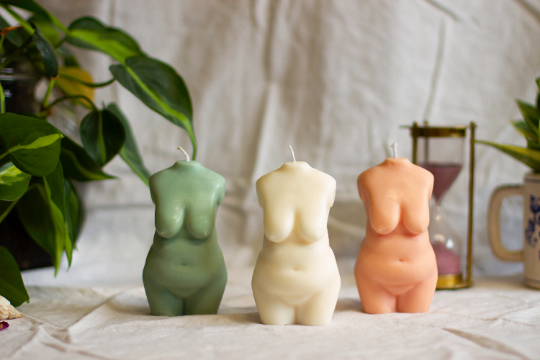 Pholiotina body normative candle - Various colour and scent options available