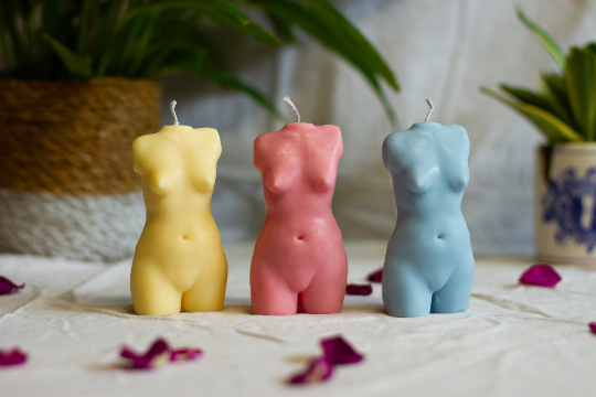 Galerina body normative candle - Various colour and scent options available